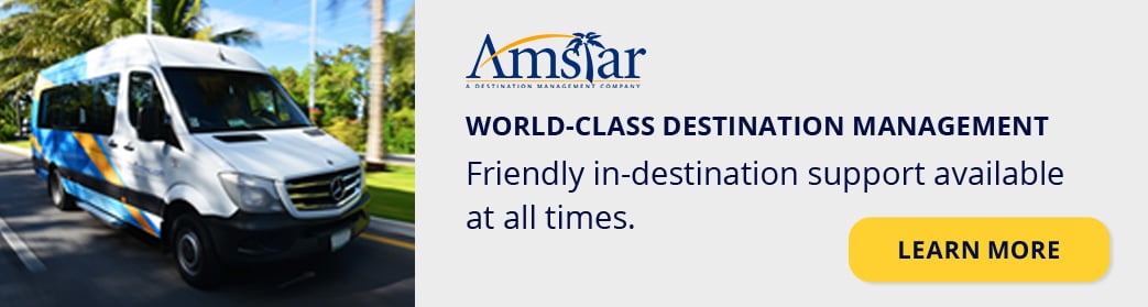 Amstar World-class destination management. Friendly in-destination support available at all times. Learn more