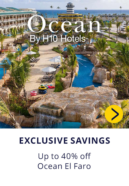 Ocean By H10 Hotels. Exclusive Savings Up to 40% off.