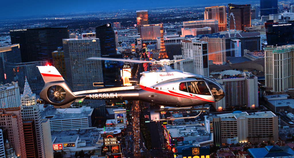 Vegas Nights Helicopter Tour Maverick