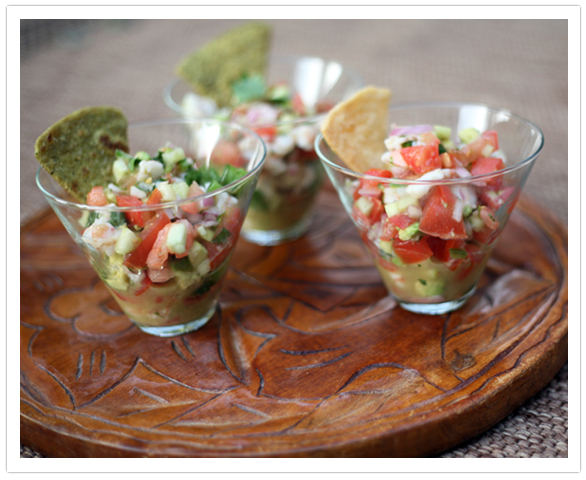 Shrimp Ceviche from El Dorado Spa Resorts, by Karisma