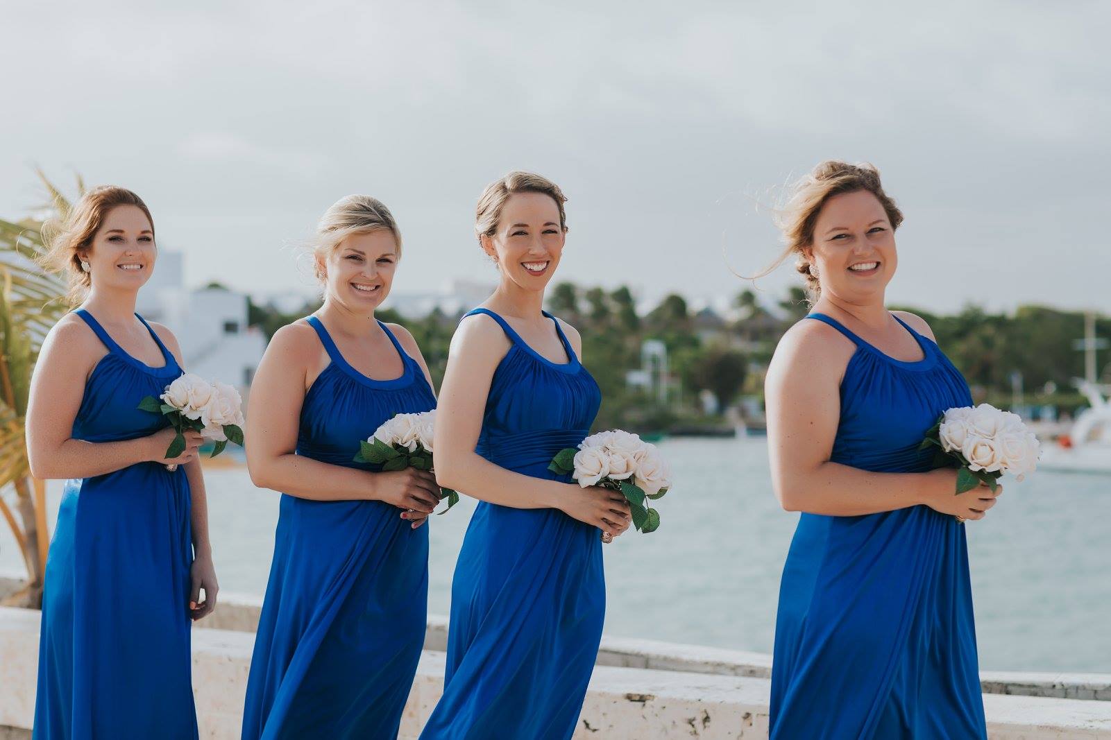 Dominican Republic Destination Wedding Bridal Party