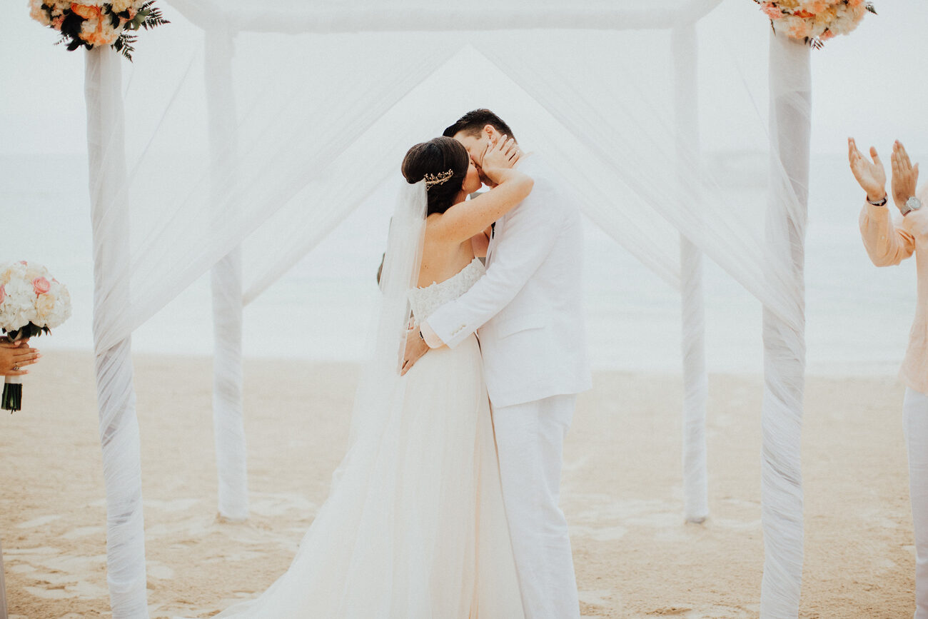 Jamaica Destination Wedding Bride Groom