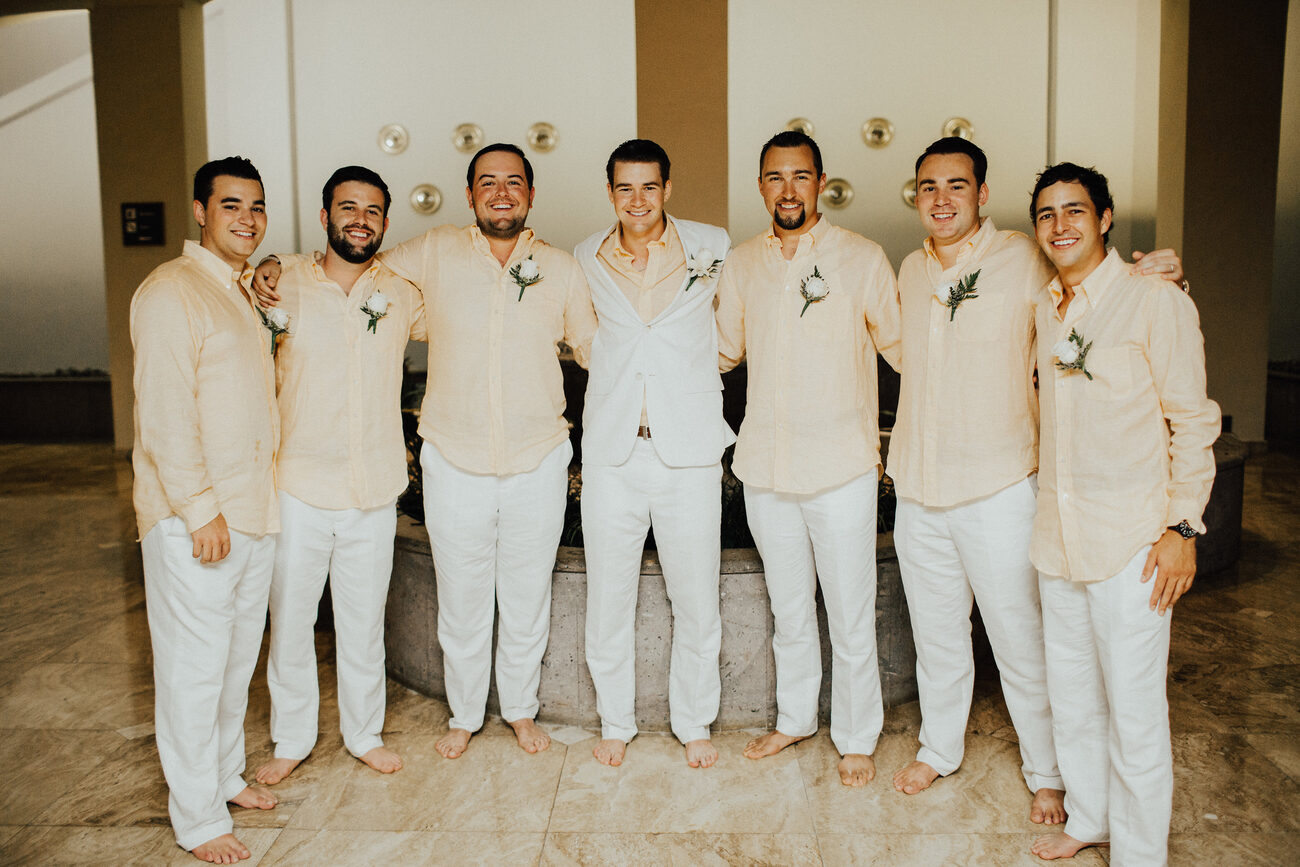 Jamaica Destination Wedding Groomsmen