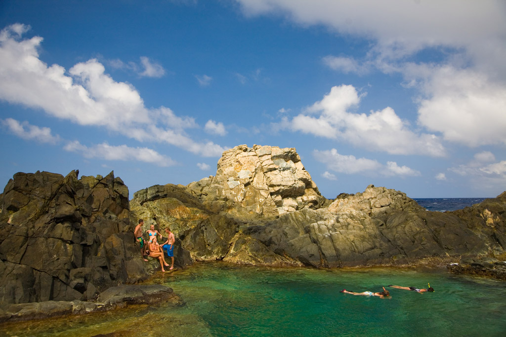 Natural Pool Jeep Adventure Aruba