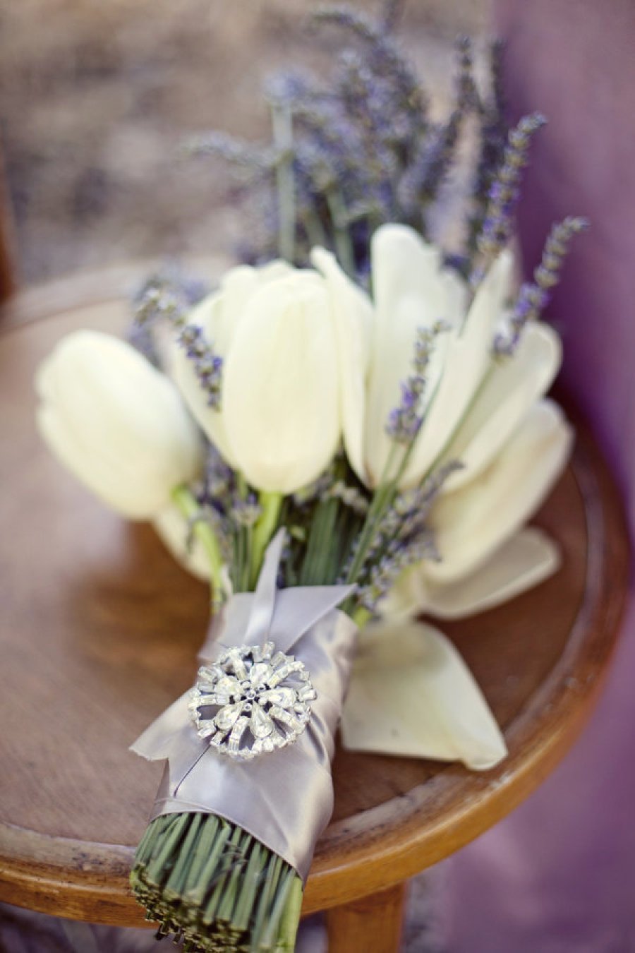 Broach on Bouquet-Love Life Photo