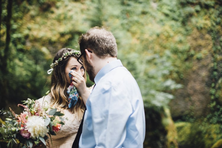 Happy Tears Hankerchief_Mandy Flerens Photography