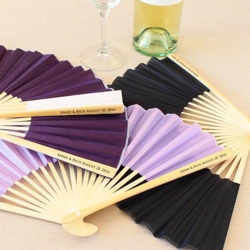 Planning a wedding in the Caribbean or Mexico? You'll need silk fans for your guests at the ceremony. #WeddingsbyFunjet #ConciergeTip