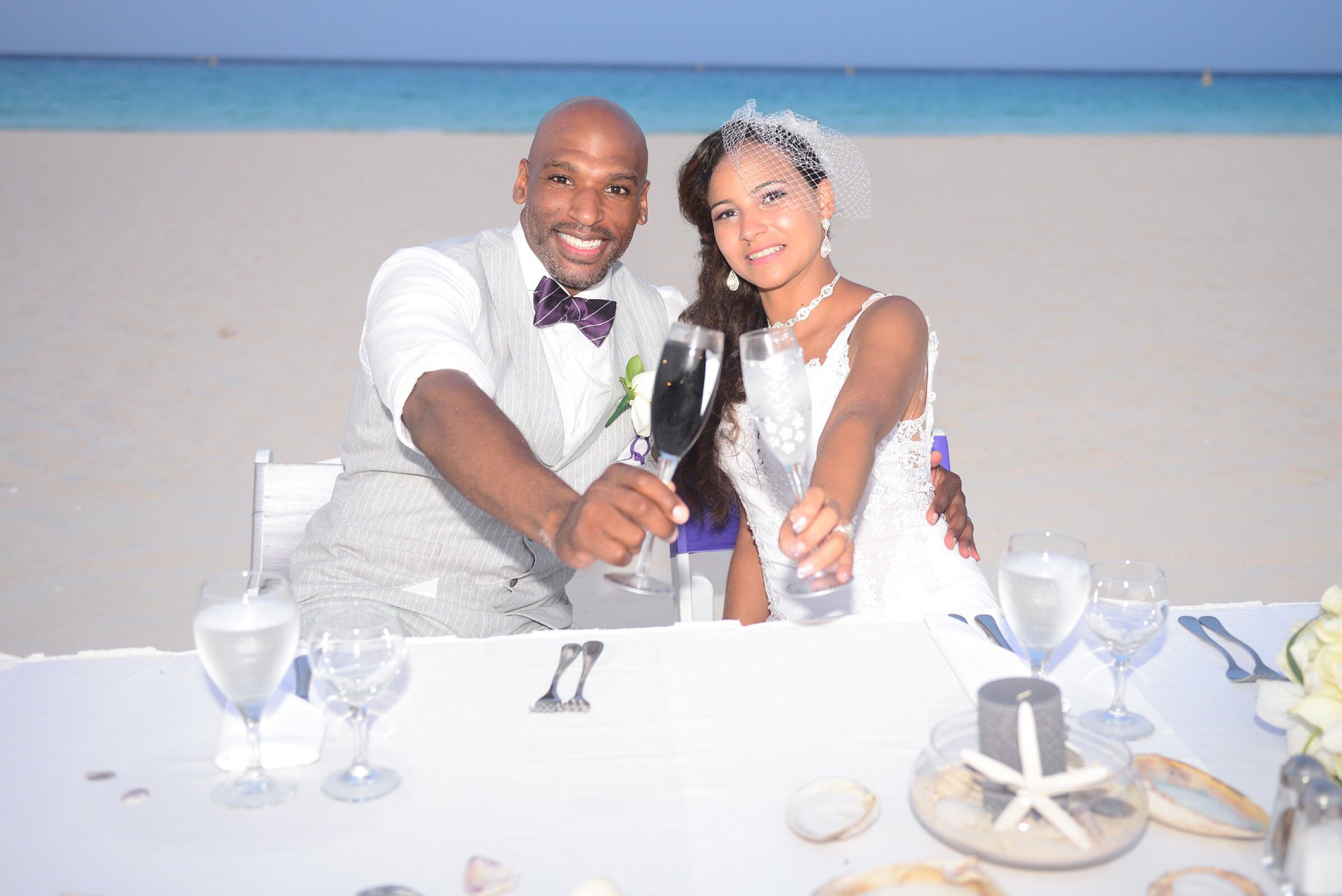 Sandos Playacar Beach Real Wedding Spotlight