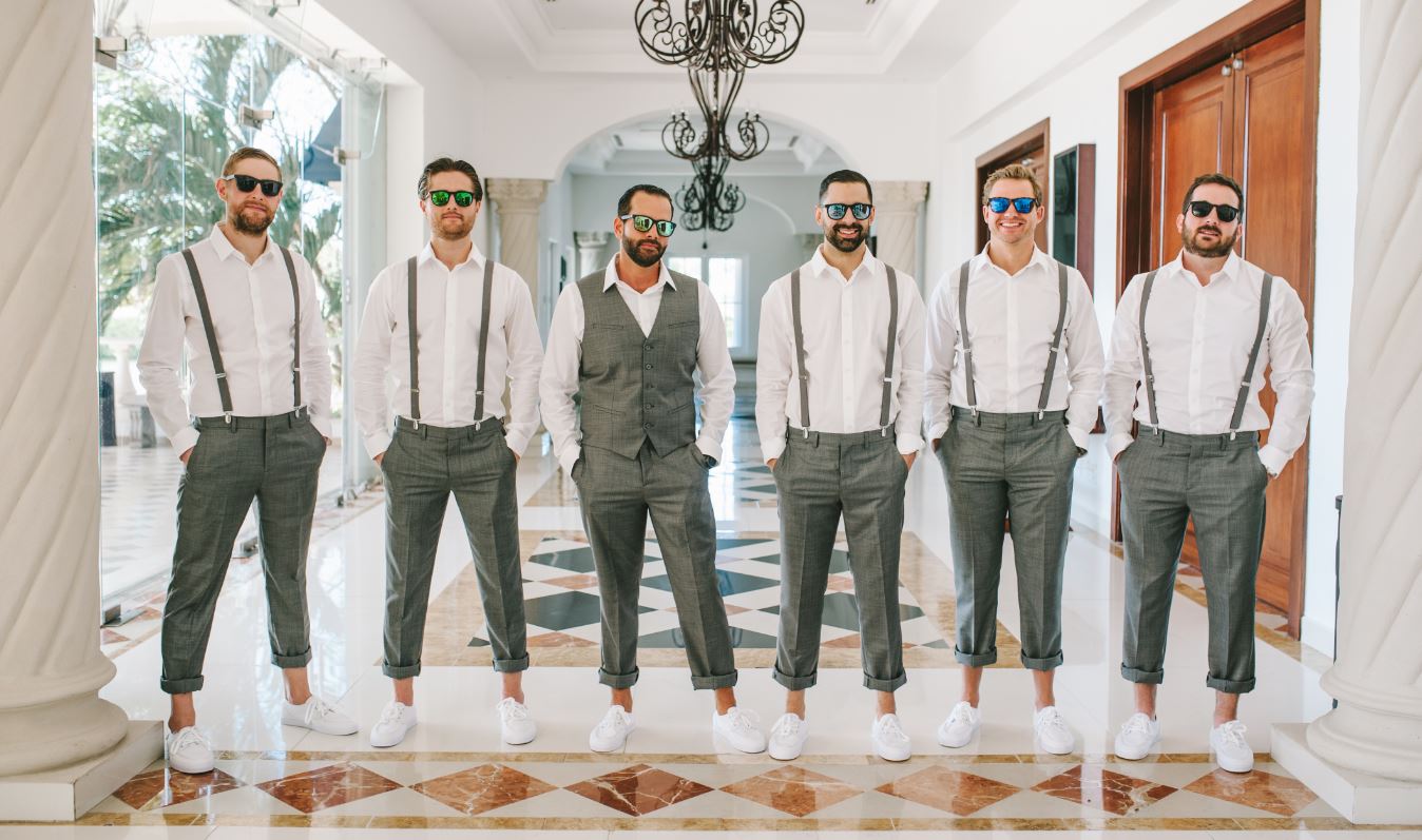 Groom & Groomsmen Fashion Trends for Destination Weddings