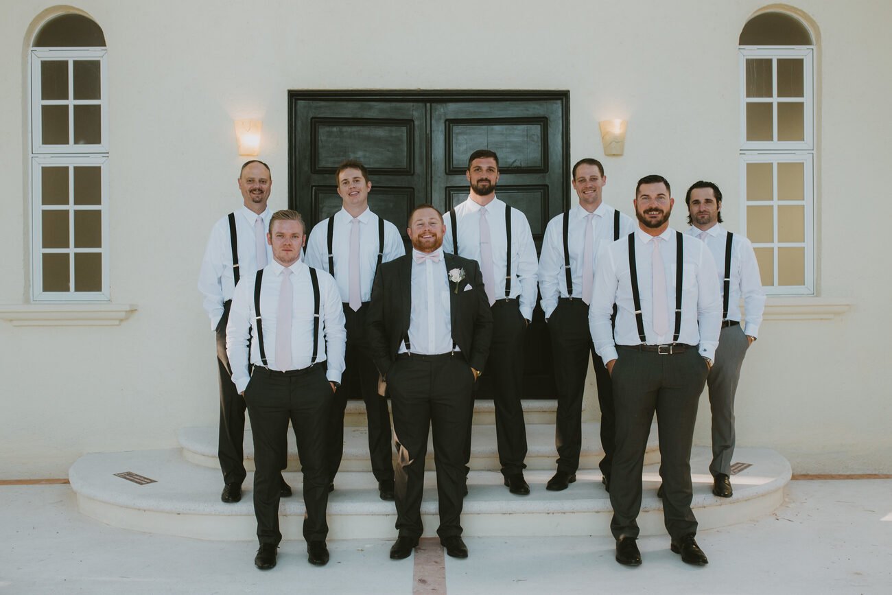 Groom & Groomsmen Fashion Trends for Destination Weddings