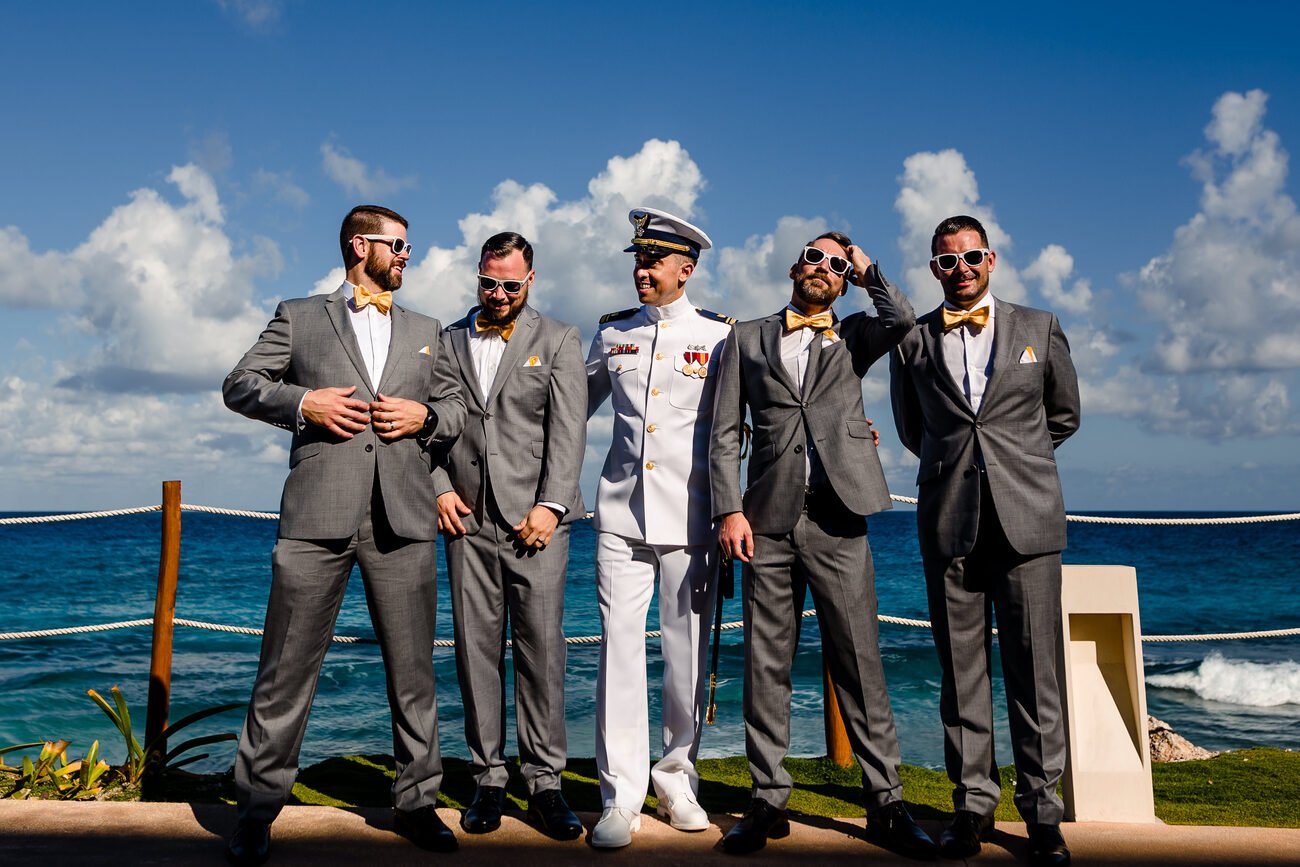 Groom & Groomsmen Fashion Trends for Destination Weddings