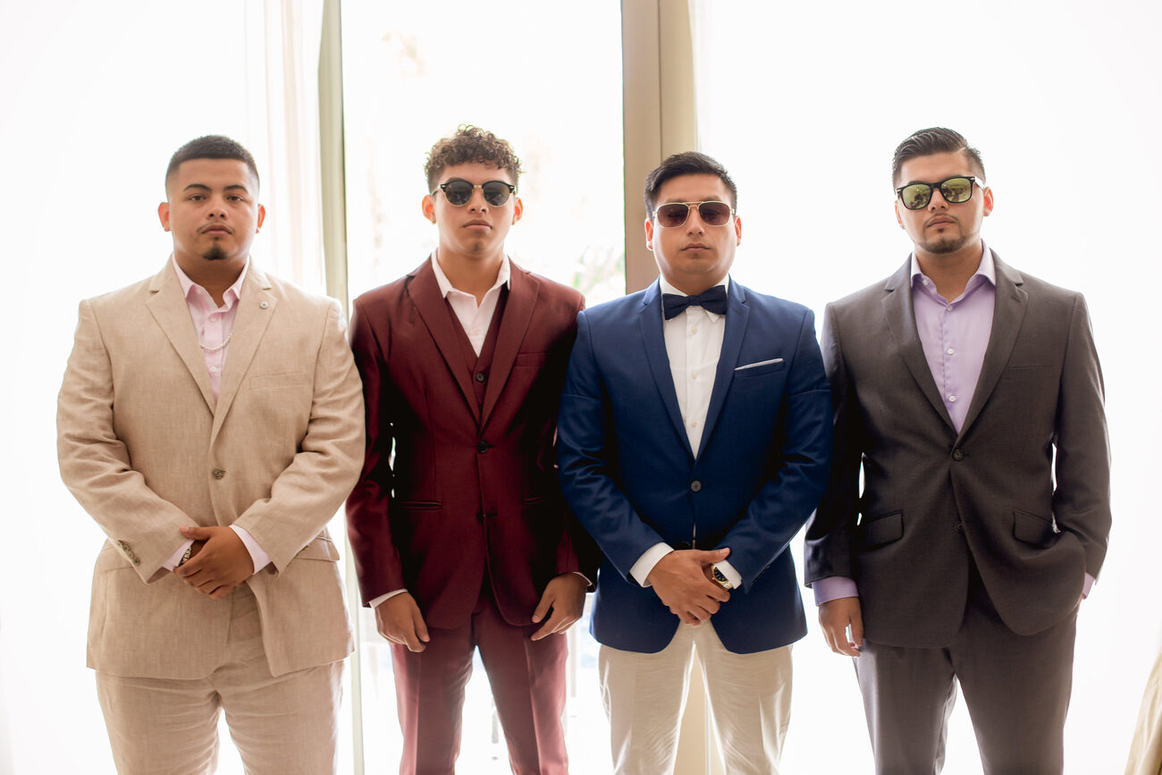 Groom & Groomsmen Fashion Trends for Destination Weddings