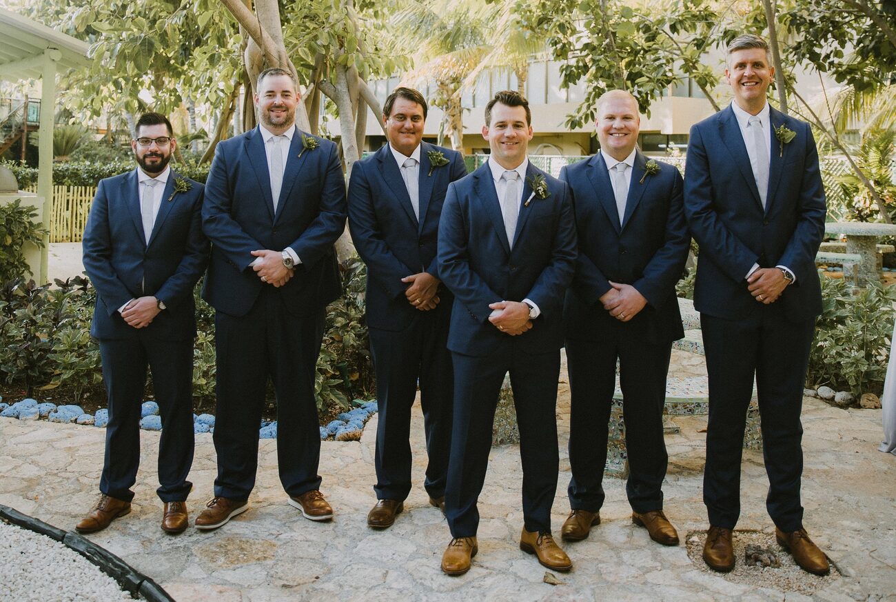 Groom & Groomsmen Fashion Trends for Destination Weddings