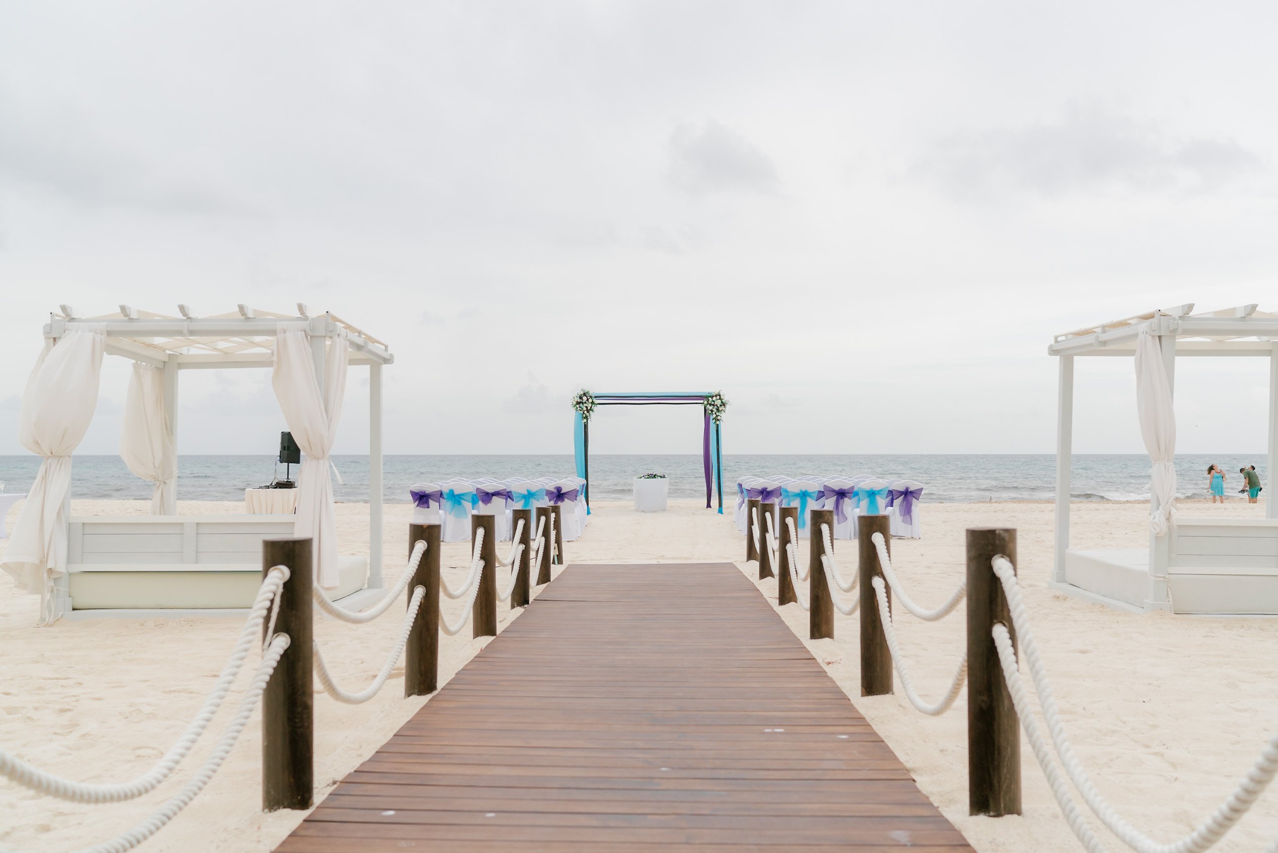 destination wedding ceremony setups