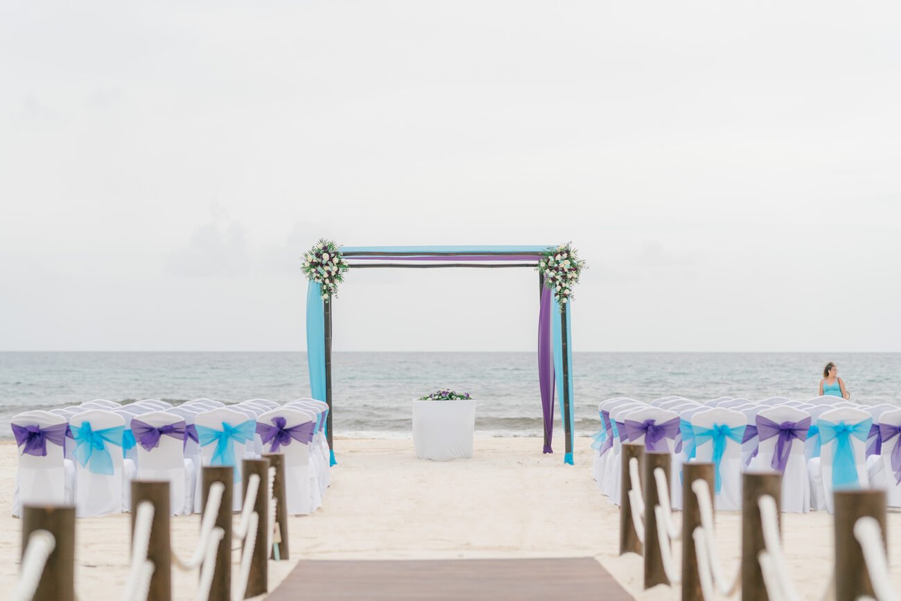 destination wedding ceremony setups