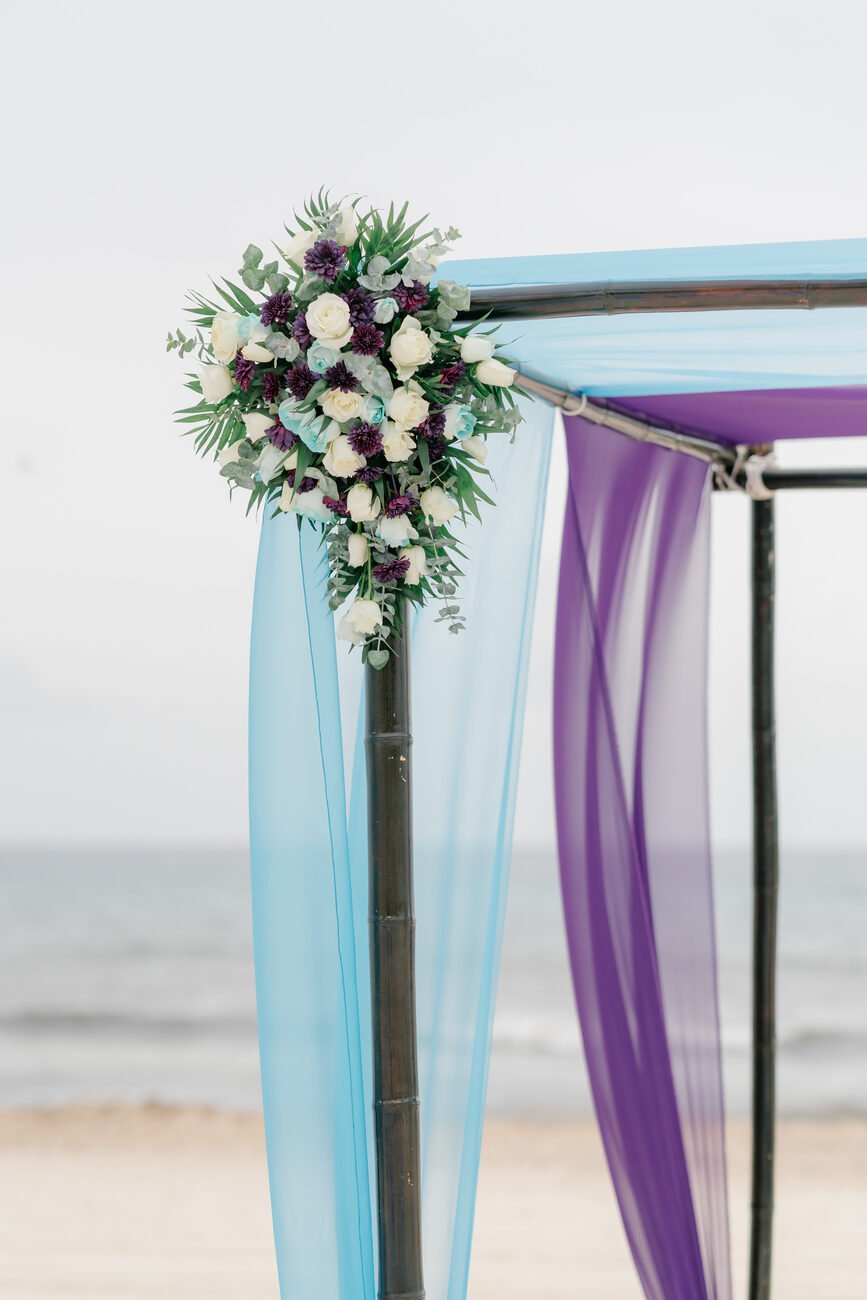 destination wedding ceremony setups