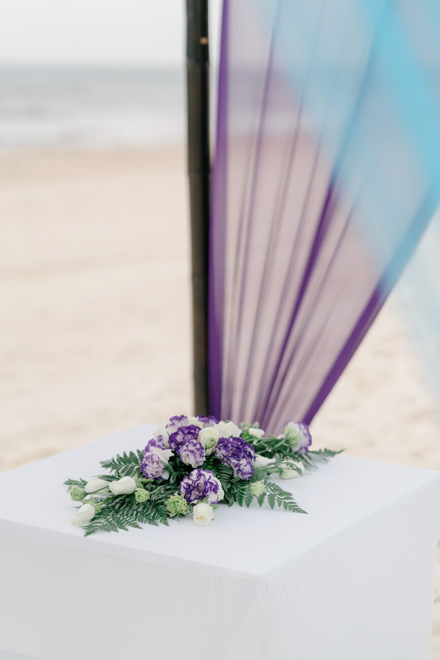 destination wedding ceremony setups