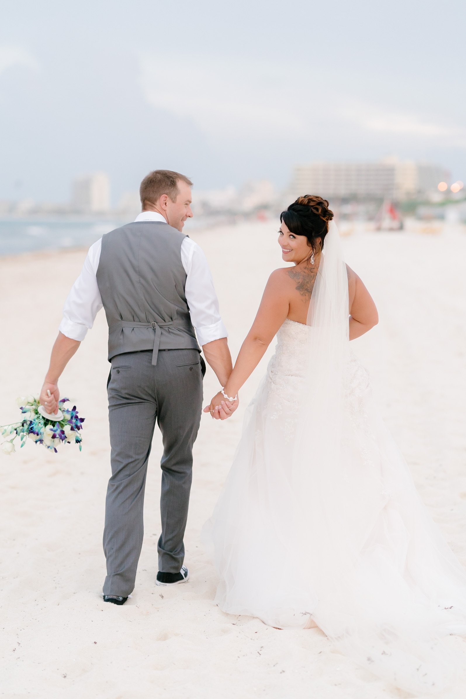 destination wedding couples portraits