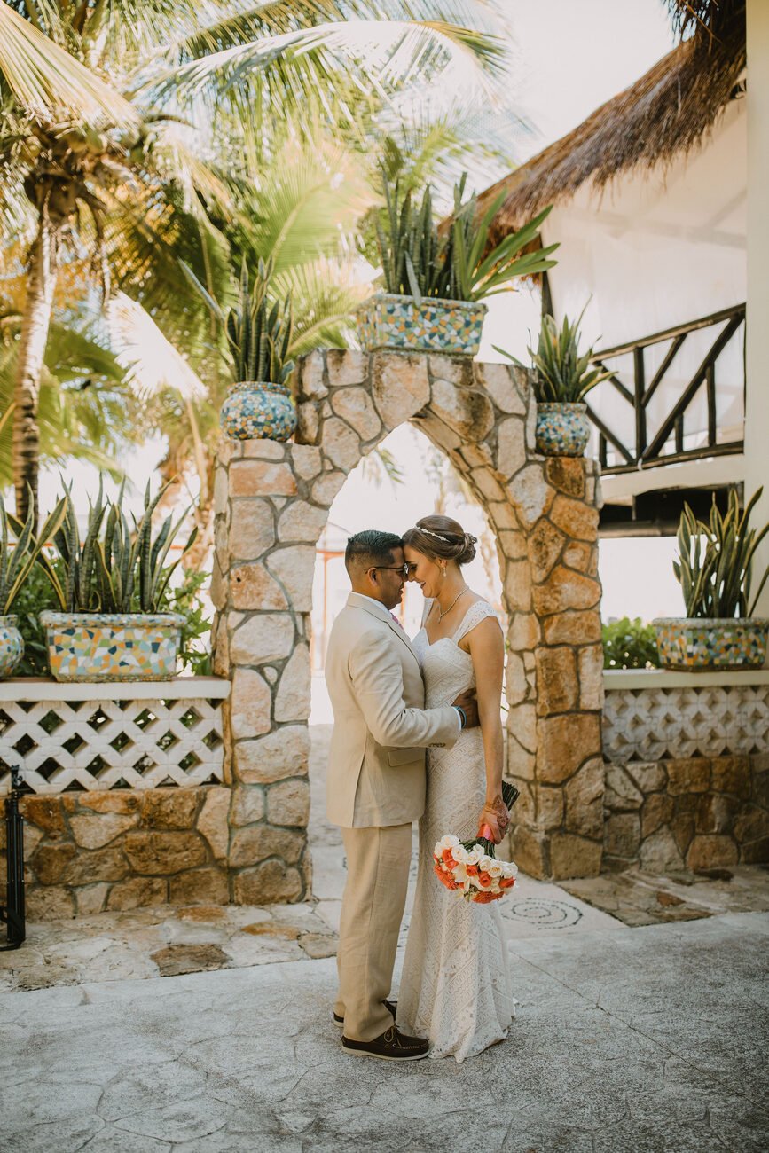 destination wedding couples portraits