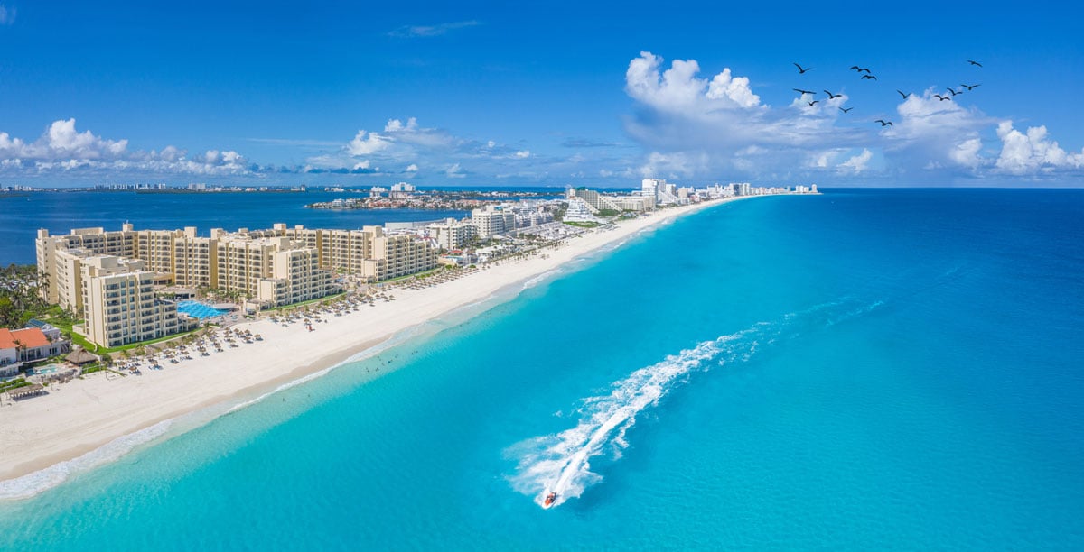 Beach in Cancun