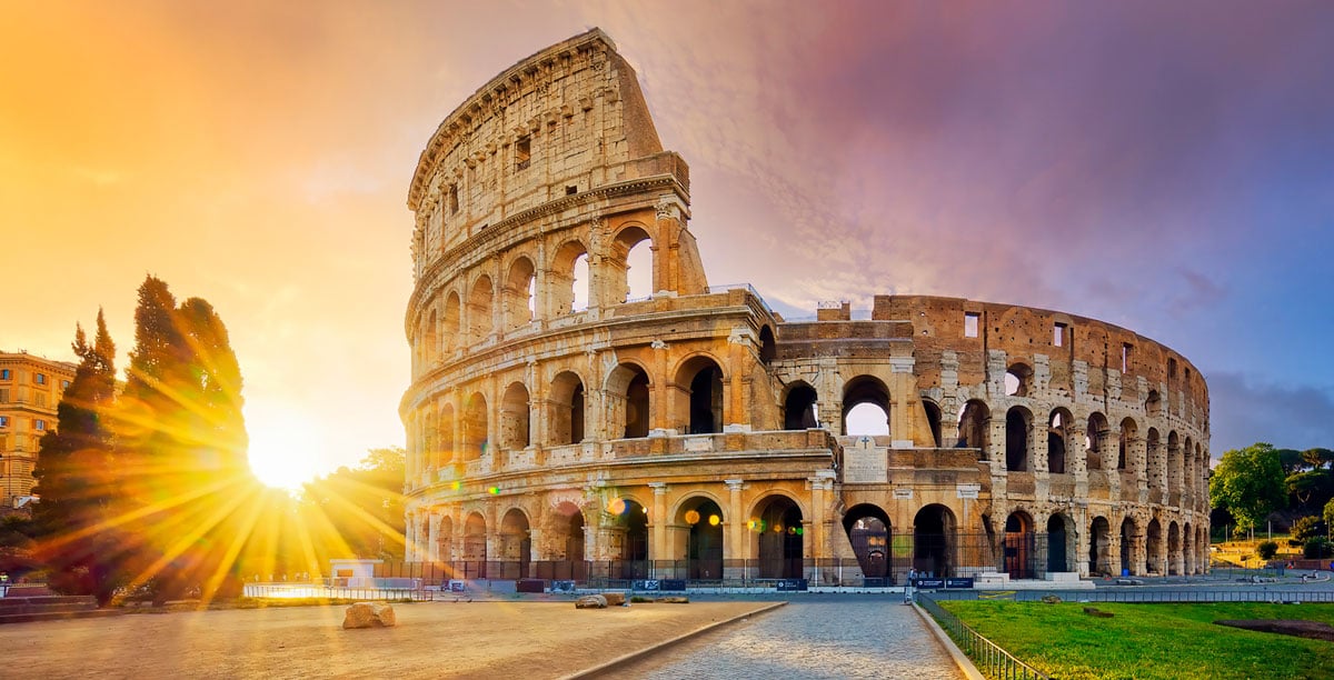 The Colosseum in Rome